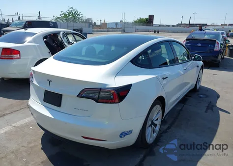 2021 Tesla Model 3 Long Range Dual Motor All-Wheel Drive from USA, damaged, VIN 5YJ3E1EB5MF015406